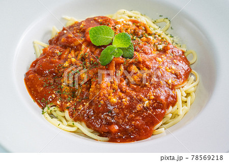 スパゲッティ パスタ チーズ 78569218