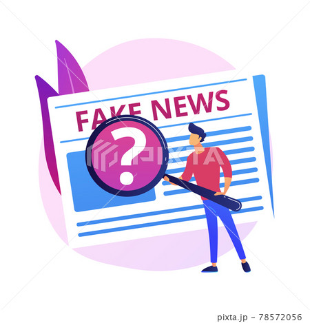 Fake news vector concept metaphor Fake news vector concept metaphor 78572056
