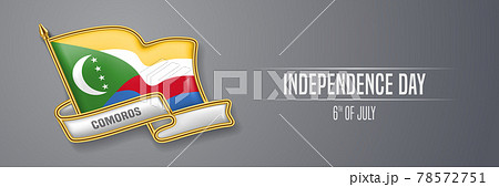 Comoros happy independence day greeting card, banner vector illustration Comoros happy independence day greeting card, banner vector illustration 78572751