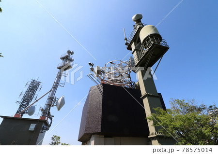 神奈川県の丹沢の大山の山頂からの眺め 78575014