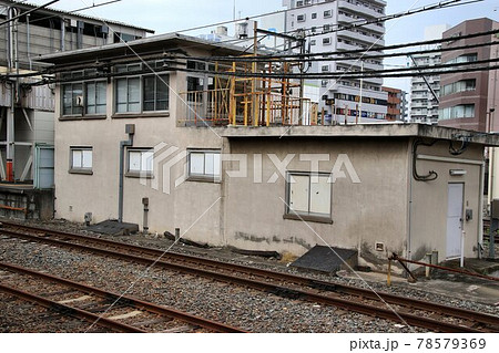 地上駅に残る信号所…スカイツリーライン【春日部駅】 地上駅に残る信号所…スカイツリーライン【春日部駅】 78579369