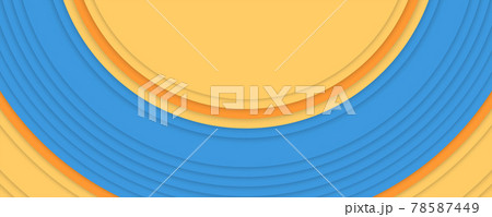 Concentric circles blue and orange colors Concentric circles blue and orange colors 78587449