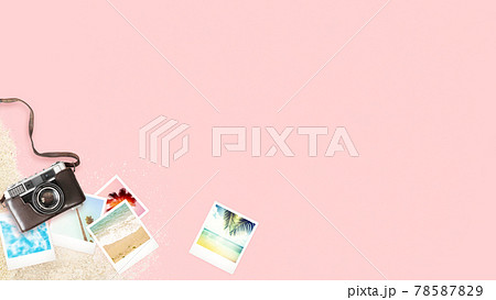 夏休みのイメージ背景 夏休みのイメージ背景 78587829