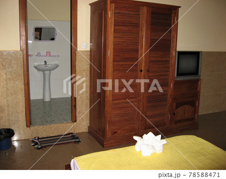 カンボジア、シェムリアップのゲストハウス室内。 カンボジア、シェムリアップのゲストハウス室内。 78588471