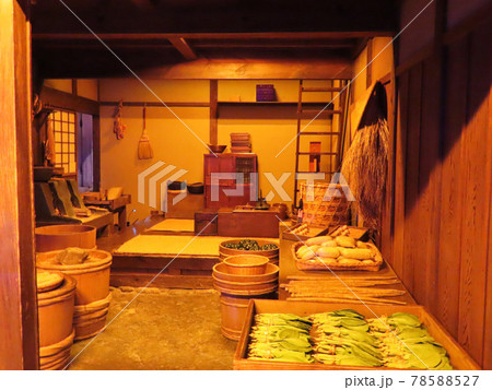 江戸時代の八百屋さん 78588527