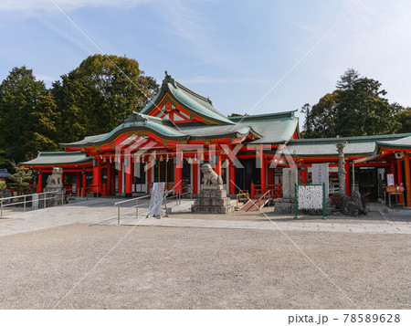 多治速比売神社の拝殿 78589628