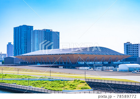 東京の都市風景 有明体操競技場周辺の風景 78589772