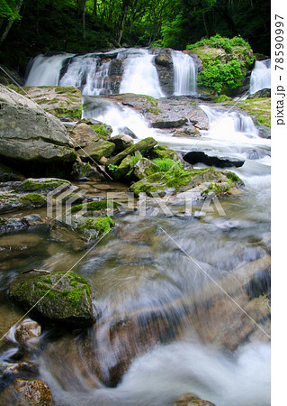 江竜田の滝(福島県・鮫川村) 江竜田の滝(福島県・鮫川村) 78590997