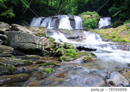 江竜田の滝(福島県・鮫川村) 江竜田の滝(福島県・鮫川村) 78590998