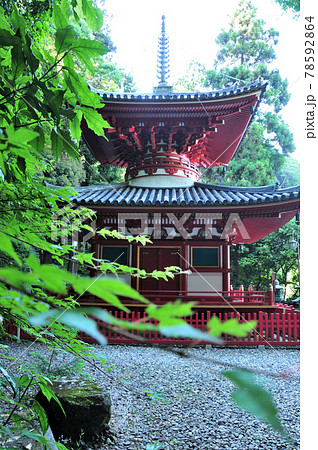 宝山寺　多宝塔 78592864