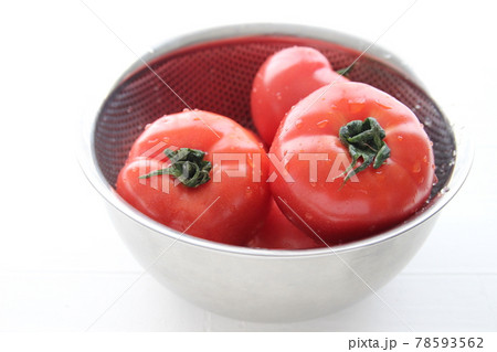 夏野菜 トマト 真っ赤 夏野菜 トマト 真っ赤 78593562