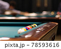 ビリヤード 78593616