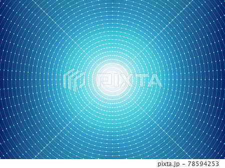 青色の光るサークルイメージの背景素材 青色の光るサークルイメージの背景素材 78594253