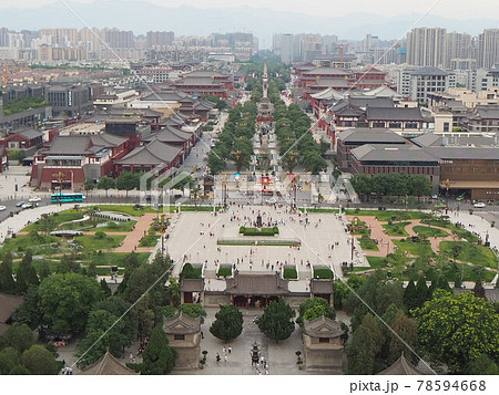 大雁塔からの景色 78594668