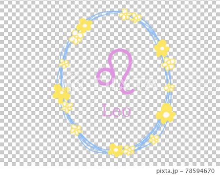 花圈12星座獅子座 78594670