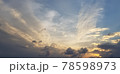 天使の羽の形をした雲 78598973
