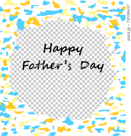 父の日のフレーム 78599437