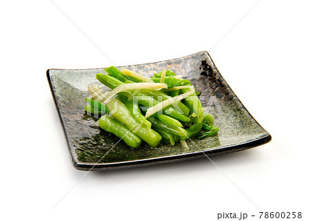 ミズ(ウワバミソウ)の生姜和え ミズ(ウワバミソウ)の生姜和え 78600258