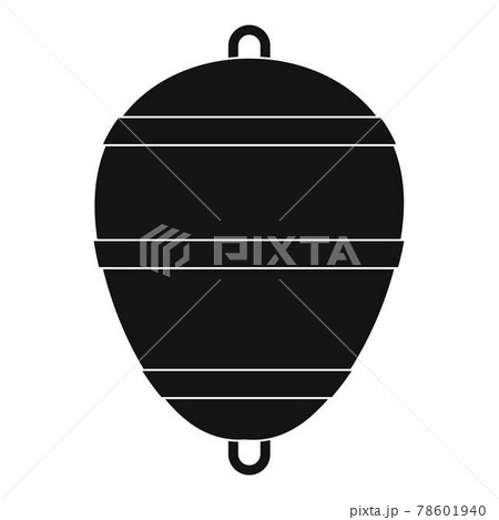 Bobber icon, simple style 78601940