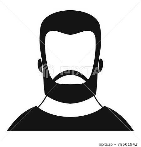 Hipster icon, simple style 78601942