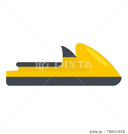 Boat icon, flat style Boat icon, flat style 78601958