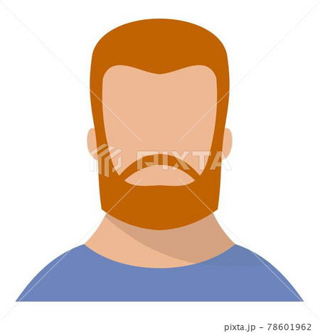 Hipster icon, flat style 78601962