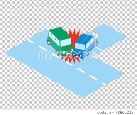 一時不停止による衝突事故 78603232