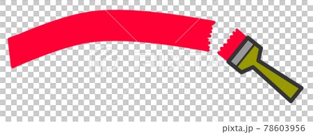 Illustration image to paint with a brush 78603956