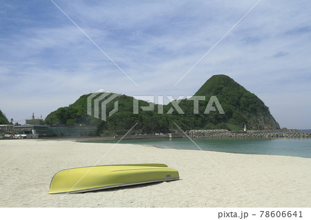 竹野浜より猫崎半島を望む 78606641