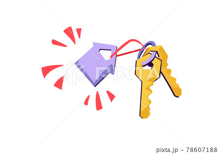 Rental, real estate concept. Keys Rental, real estate concept. Keys 78607188