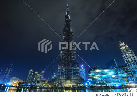 ドバイ　ブルジュ・ハリファ 78608543