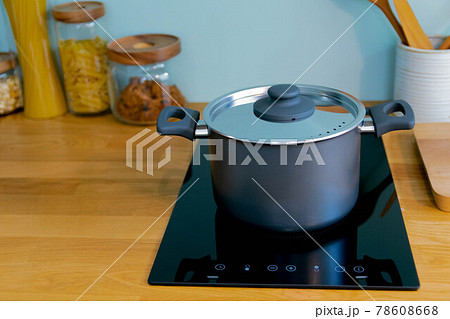 electric pot in the kitchen for cooking electric pot in the kitchen for cooking 78608668