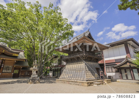 大国魂神社　鼓楼　拝殿　神社仏閣　大國魂神社　歴史建造物  78608823