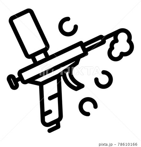 Repair polyurethane foam icon, outline style 78610166