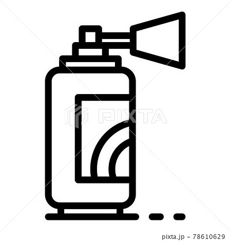 Gasoline spray bottle icon, outline style 78610629