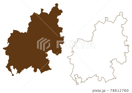 Euskirchen district (Federal Republic of Germany, State of North Rhine-Westphalia, NRW, Cologne region) map vector illustration, scribble sketch Euskirchen map Euskirchen district (Federal Republic of Germany, State of North Rhine-Westphalia, NRW, Cologne region) map vector illustration, scribble sketch Euskirchen map 78612760