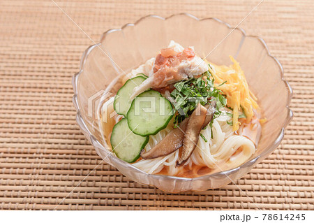 夏の味覚　そうめん 78614245