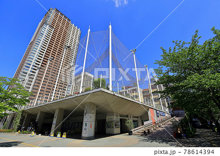 東京　東五反田の都市風景 78614394