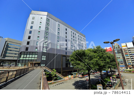東京　五反田駅前の都市風景 78614411