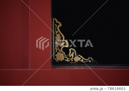東京・浅草寺宝蔵門の補強飾り金具 東京・浅草寺宝蔵門の補強飾り金具 78616601