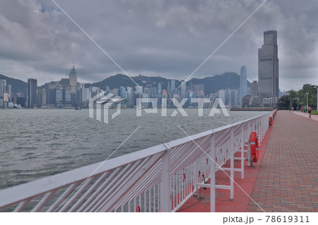 the Hung Hom Promenade, at hong kong 29 May 2021 the Hung Hom Promenade, at hong kong 29 May 2021 78619311