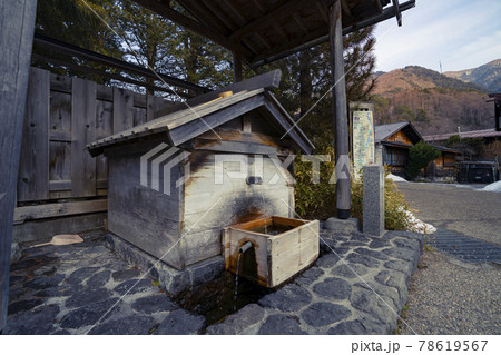 長野県塩尻市 奈良井宿の風景 長野県塩尻市 奈良井宿の風景 78619567