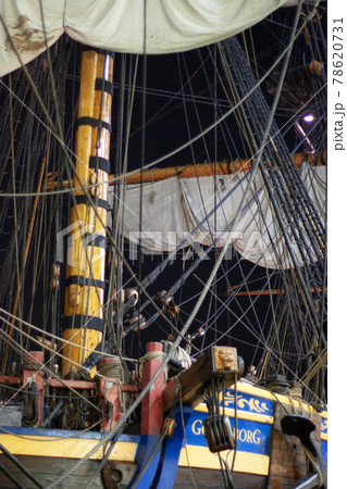 1 dec 2006 "Gotheborg", name of the replica sailing ship, that sank 1745 outside Gothenburg 78620731