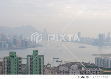the hong kong and kowloon , view at lam tim 10 Dec 2006 78622688