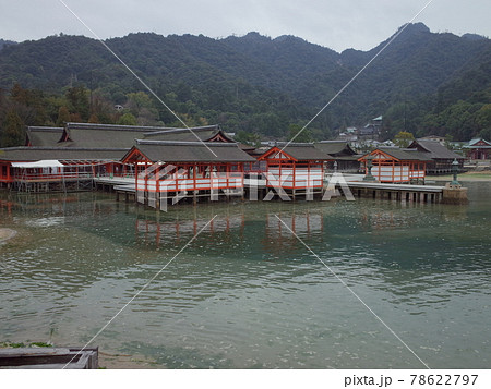 厳島神社全景_安芸の宮島 厳島神社全景_安芸の宮島 78622797
