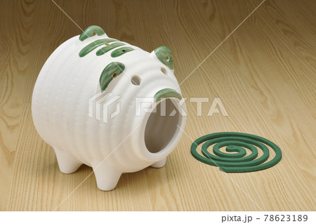 蚊取り器と蚊取り線香 78623189