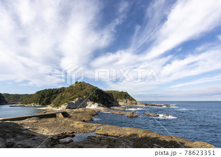 潮騒の海、十月の日本海風景-19 78623351