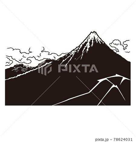 富嶽三十六景山下白雨 78624031