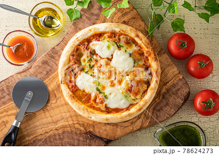 フレッシュモッツァレラのピッツァマルゲリータ 78624273