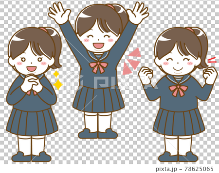 Fun look of a fat female student Fun look of a fat female student 78625065